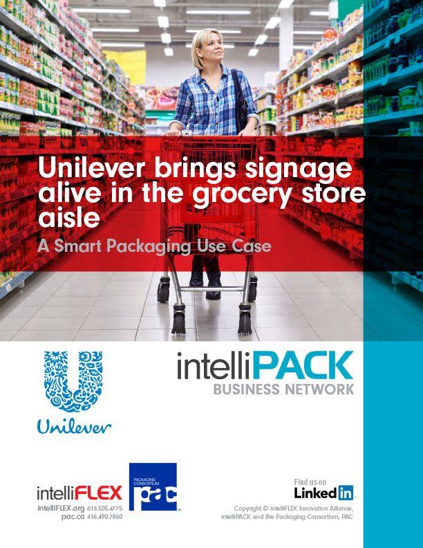 Unilever brings signage alive in the grocery store aisle